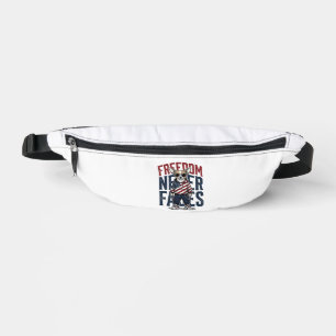 Patriotic Chihuahua Freedom Vintage Dog Shirt Desi Fanny Pack