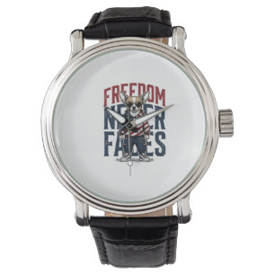 Patriotic Chihuahua Freedom Vintage Dog Shirt Desi Watch
