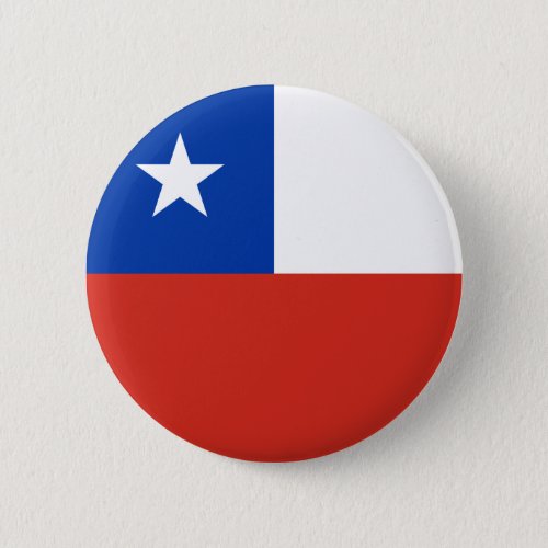 Patriotic Chile flag Chileans Pinback Button