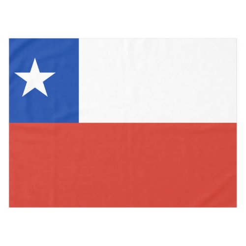 Patriotic Chile flag Chileans Tablecloth