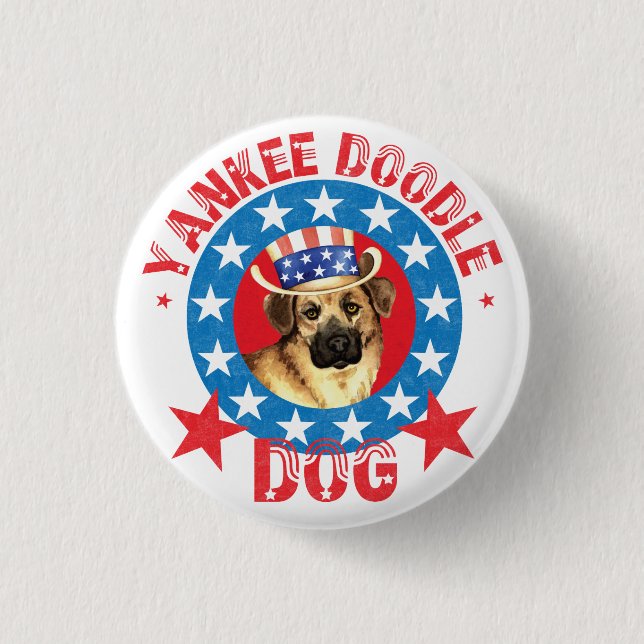 Patriotic Chinook Button (Front)