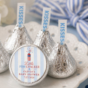 Patriotic Chocolate Kisses Favors