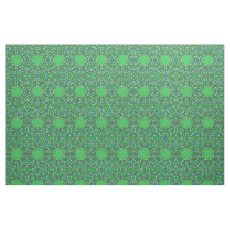 Patriotic Christmas Tree Kaleidoscope Fabric