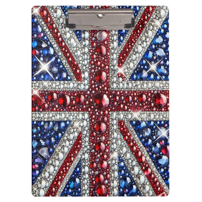 Patriotic Clipboard with British Colors (Front)