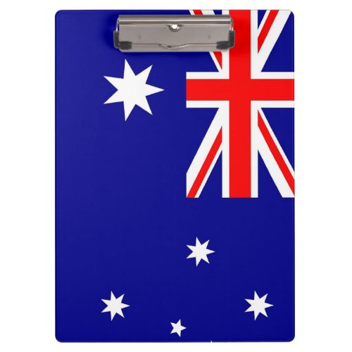 Patriotic Clipboard with flag of Australia