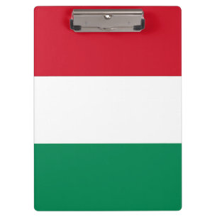 Patriotic Clipboard with flag of Hungary