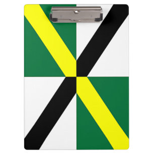 Patriotic Clipboard with flag of Monterey, USA