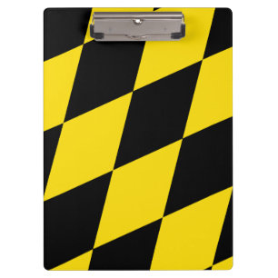 Patriotic Clipboard with flag of Munich