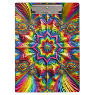 Patriotic Clipboard with LGBTQ Colors