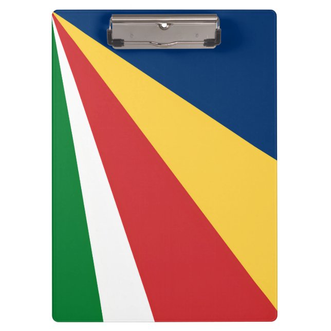 Patriotic Clipboard with Seychelles Colors (Front)