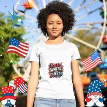 Patriotic Coffee Lover's Dream Red White and Brew