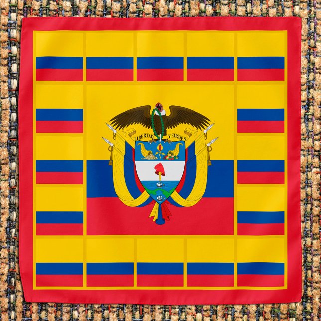 Patriotic Colombian Flag Bandana, fashion Colombia Bandana (Creator Uploaded)
