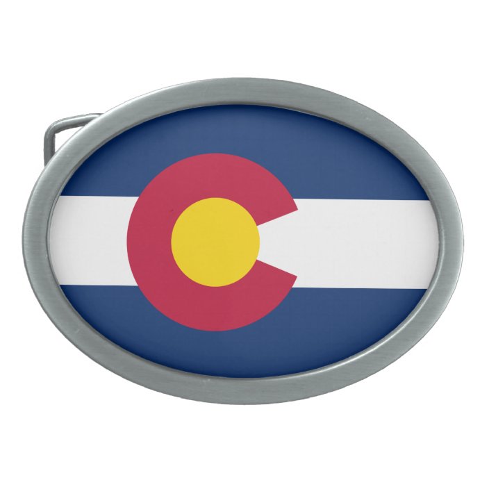 colorado belt buckle