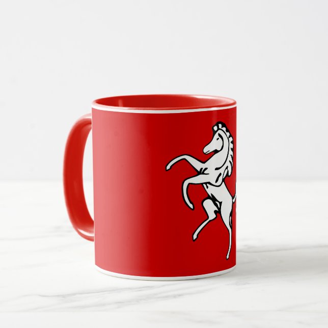 Patriotic Combo Mug with flag of Kent County (Front Left)