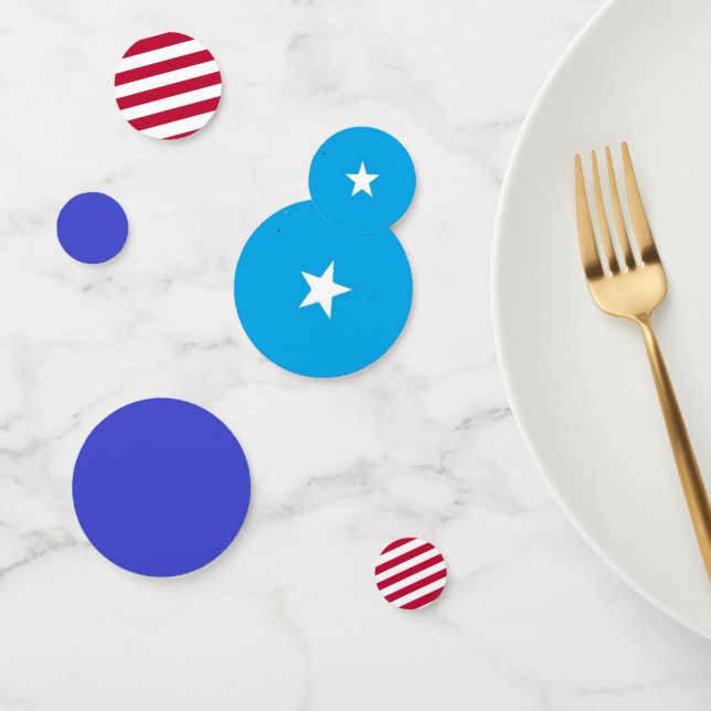 Patriotic Confetti Table Scatter (Group)