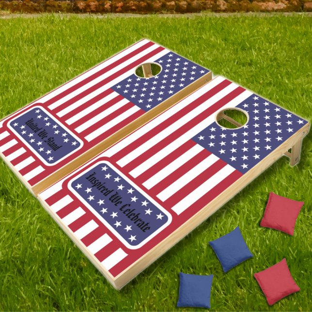 Patriotic Cornhole Set (Creator Uploaded)