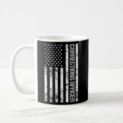 Patriotic Corrections Officer Coffee Mug