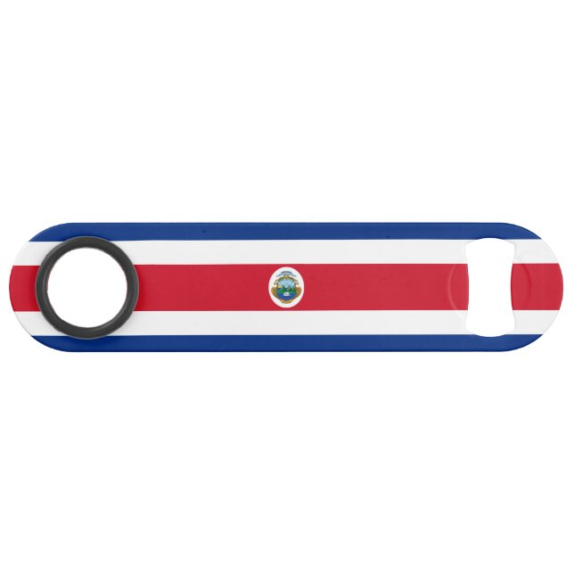 Patriotic Costa Rica Flag Bar Key (Front (Horizontal))