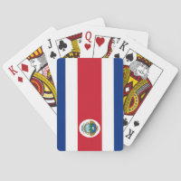 Patriotic Costa Rica Flag