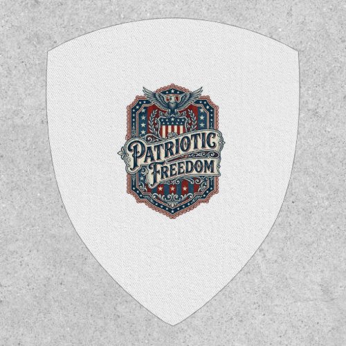 Patriotic Country Gospel Vector Graphic Tee Patch