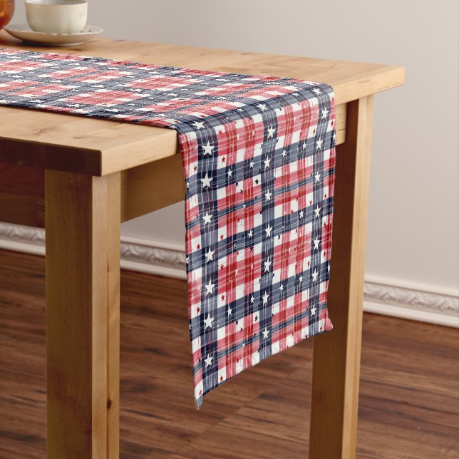 Patriotic Country  Short Table Runner (In Situ)