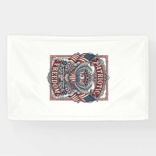 Patriotic County Parade Vector Graphic Tee_1 Banner