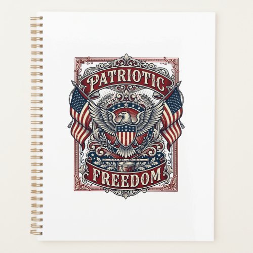 Patriotic County Parade Vector Graphic Tee_1 Planner