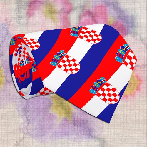 Patriotic Croatia Tie fashion Croatian Flag Neck Tie