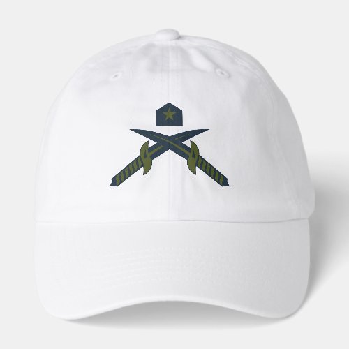 Patriotic Crossed Swords and Star Military Hat