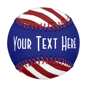 Patriotic Custom Baseball HAMbyWG