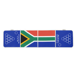 Patriotic Custom SOUTH AFRICA Beer Pong Table