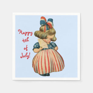 Patriotic Cutie Napkins