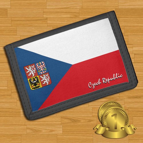 Patriotic Czechia Wallets Czech flag fashion Trifold Wallet