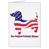 Patriotic Dachshund - Doxie (Front)