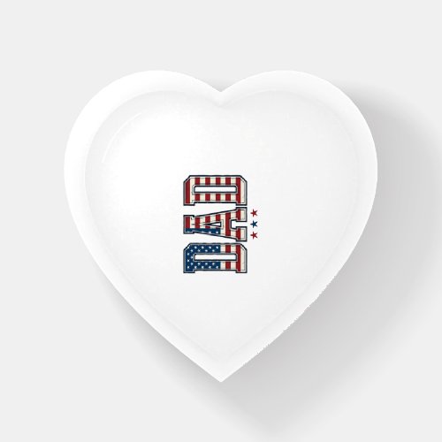 Patriotic Dad American Flag Vintage Vector Design_ Paperweight