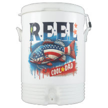 Patriotic Dad Igloo Half Gallon Beverage Cooler