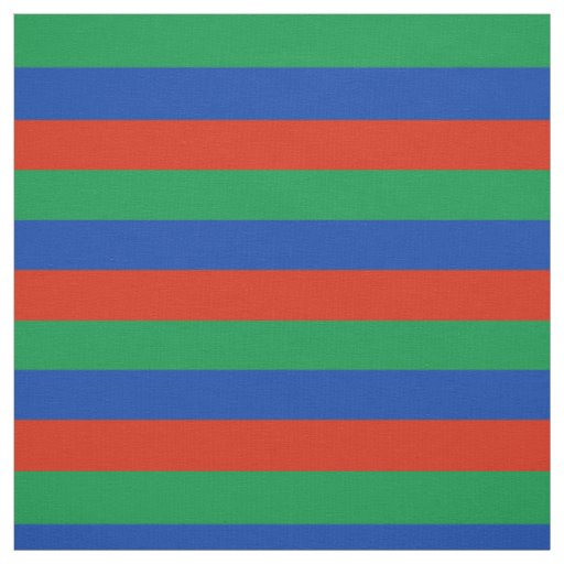 Patriotic Dagestan Flag Fabric