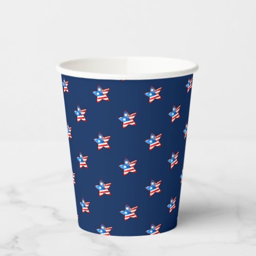 Patriotic Design 4th of July Party  Paper Cups