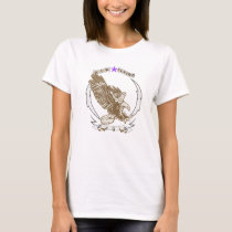 Patriotic Design Eagle graphic Women and men Vinta T-Shirt
