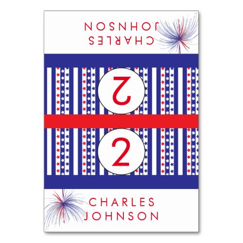 Patriotic Designs  Place Cards