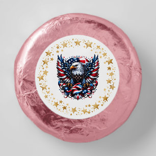 Patriotic dipped oreo cookie favors