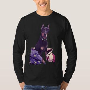 Patriotic Doberman  517 T-Shirt