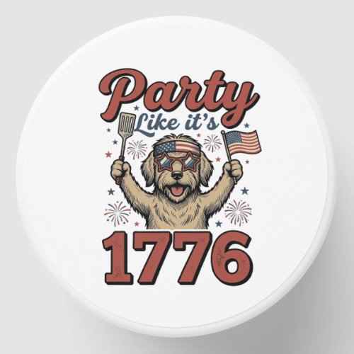 Patriotic Dog Party Like It’s 1776 Vintage Shirt D Mini Candle Favors