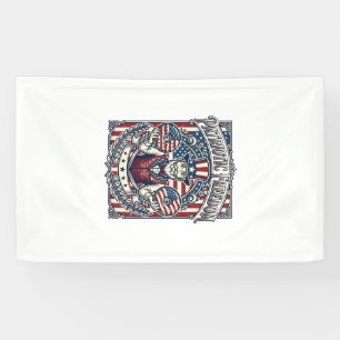 Patriotic Donut Lover Vector Graphic Tee_1 Banner