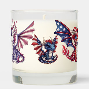 Patriotic Dragon Scented Candle