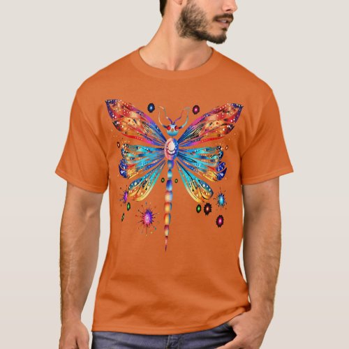 Patriotic Dragonfly T_Shirt