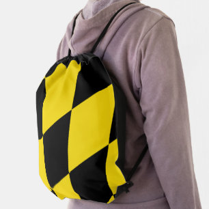 Patriotic drawstring backpack - Flag of Munich
