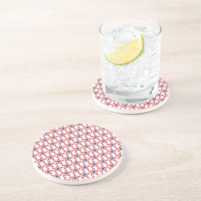 Patriotic Drink Coaster (Side)