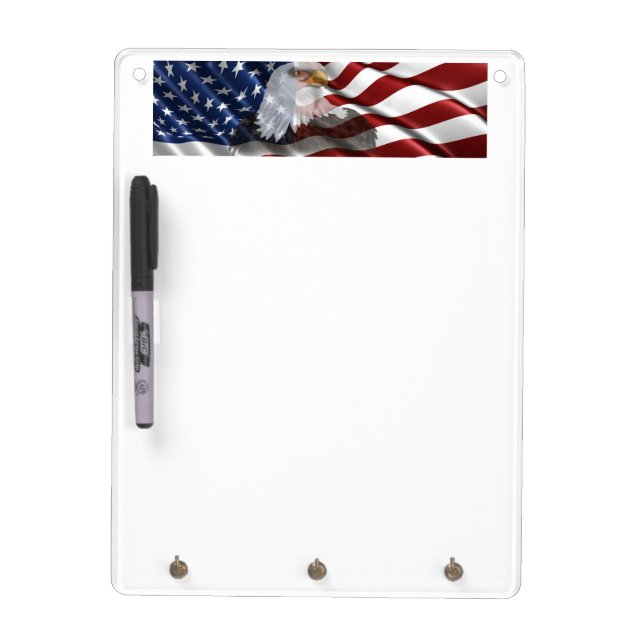 Patriotic Dry Erase Board (Front)
