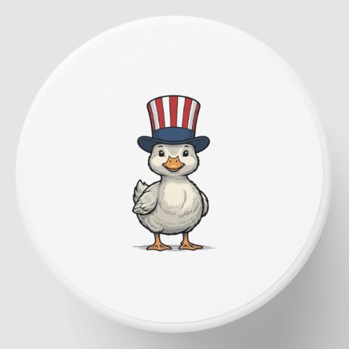 Patriotic Duckling Vintage 4th of July Shirt Desig Mini Candle Favors